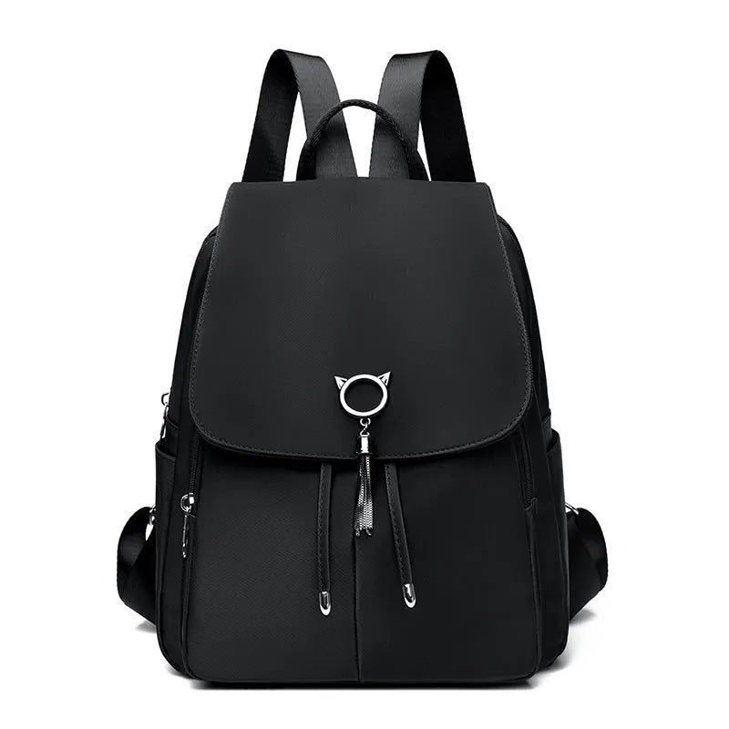Korean version of fashion backpack simple women's bag