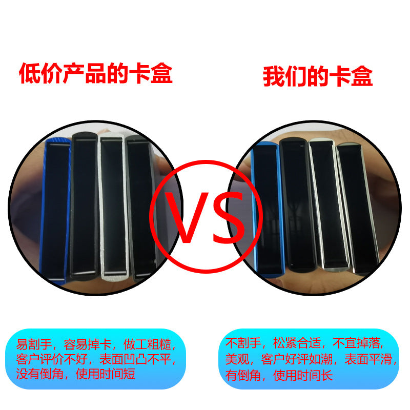 Metal card bag male anti-magnetic aluminum alloy