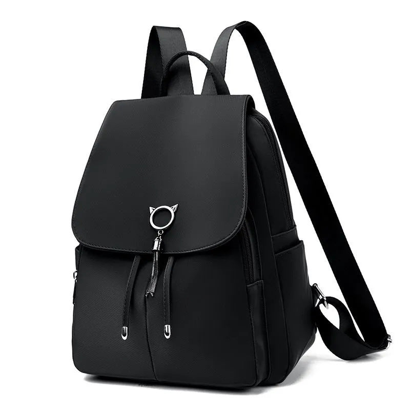 Korean version of fashion backpack simple women's bag