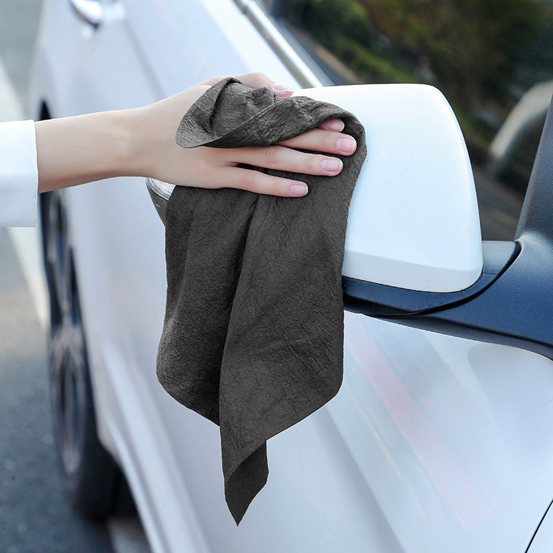 Microfiber absorbent rag