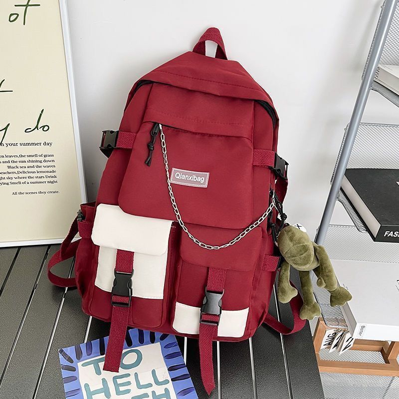 Simple backpack for girls