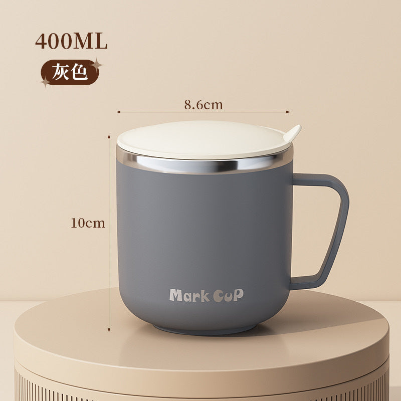 Water cup with lid 304 stainless steel