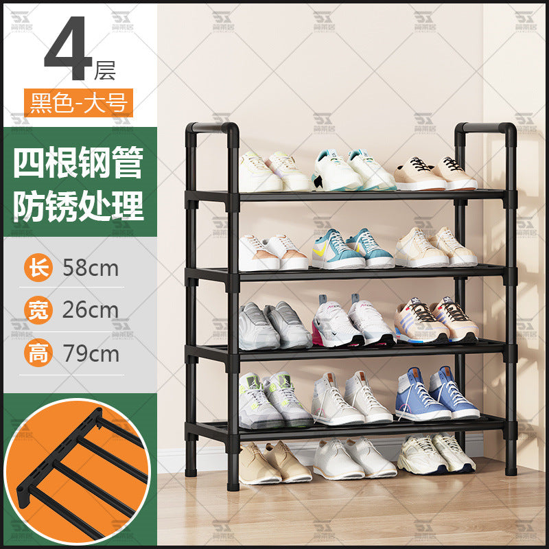 Shoe rack entrance multi-layer household interior