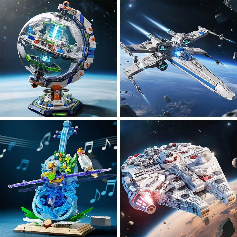 Compatible with big brand building blocks, children's puzzle assembly toys