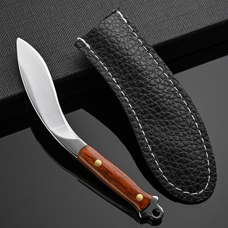 Non-folding mini cutting knife small kitchen knife