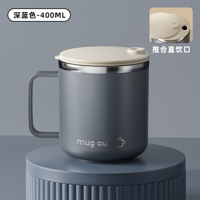 Water cup with lid 304 stainless steel