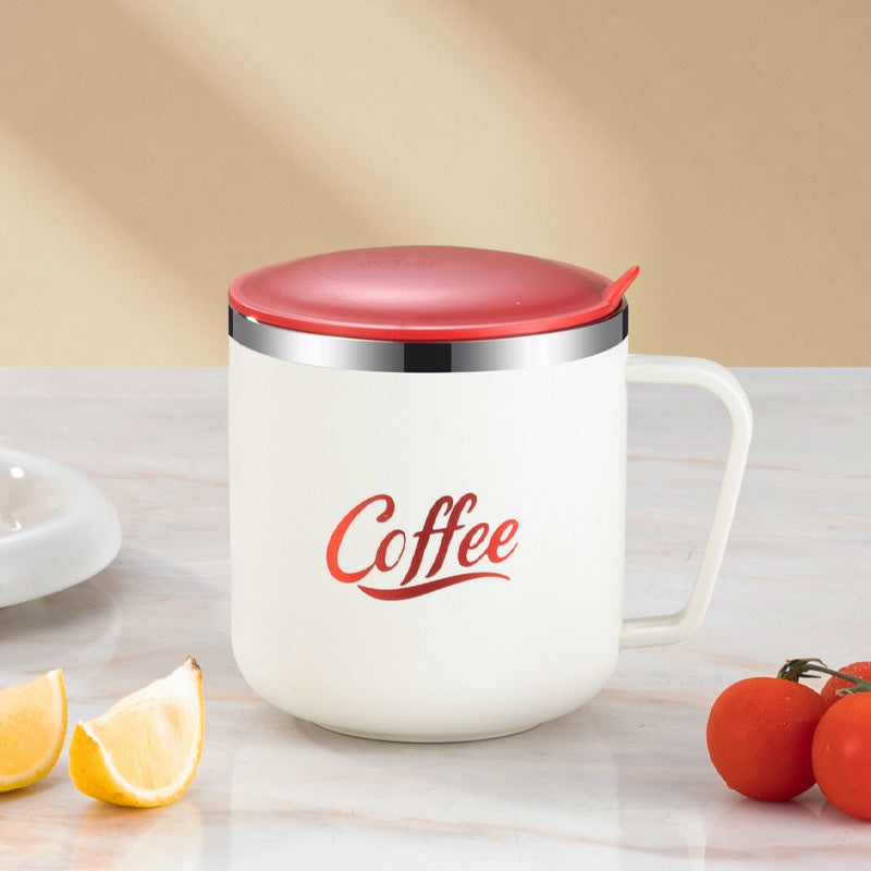 Water cup with lid 304 stainless steel