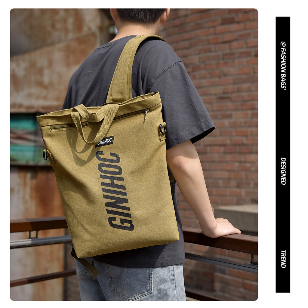 Double shoulder crossbody bag