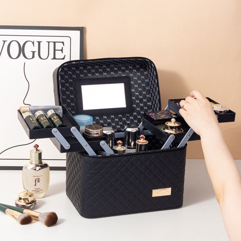 Portable makeup bag