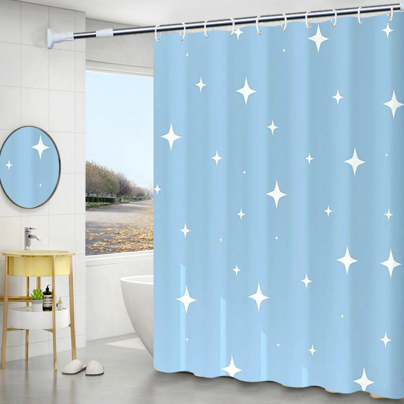 Shower curtain metal buttonhole, send hanging ring