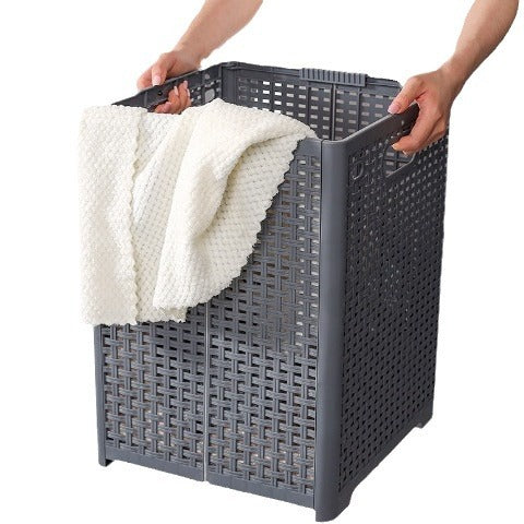 Storage basket Bathroom laundry basket Foldable storage basket
