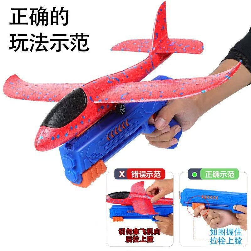 Foam Aircraft Ejection Gun Cool Glider