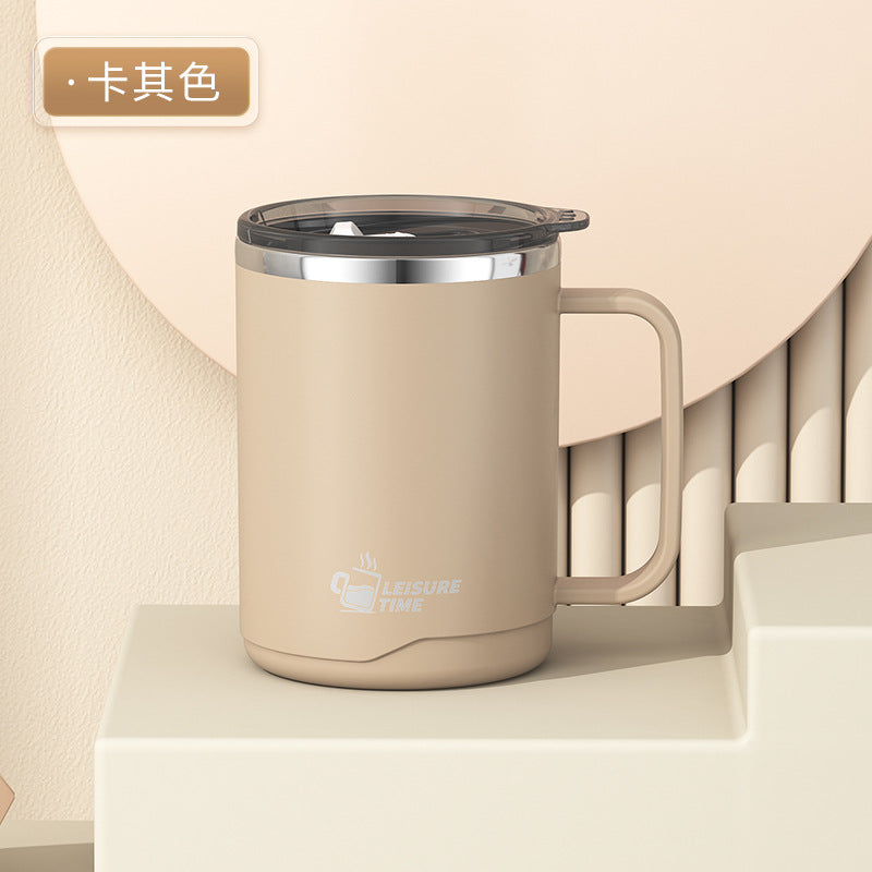 Water cup with lid 304 stainless steel