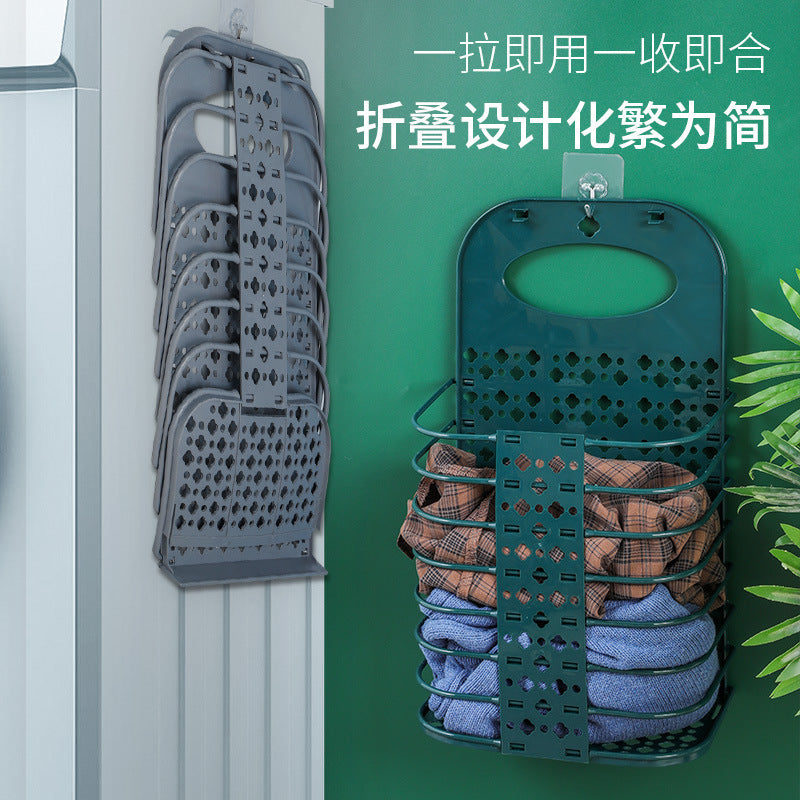 Dirty clothes basket storage basket foldable