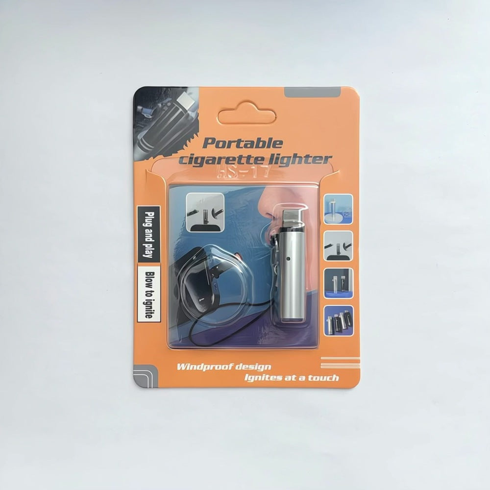 Outdoor portable type-c mobile phone igniter