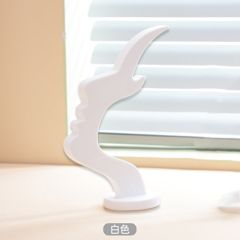 Face creative glasses holder