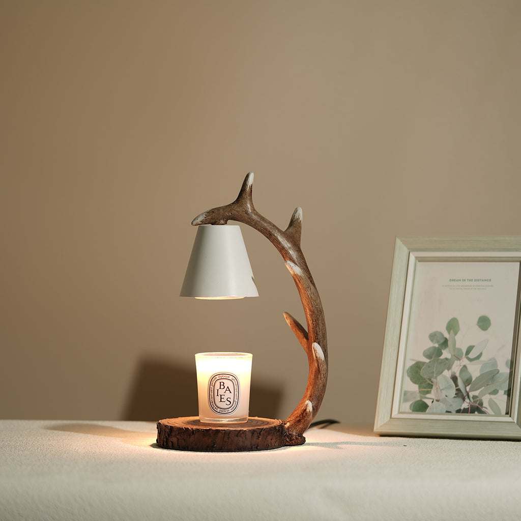 Antlers aromatherapy candle warmer lamp