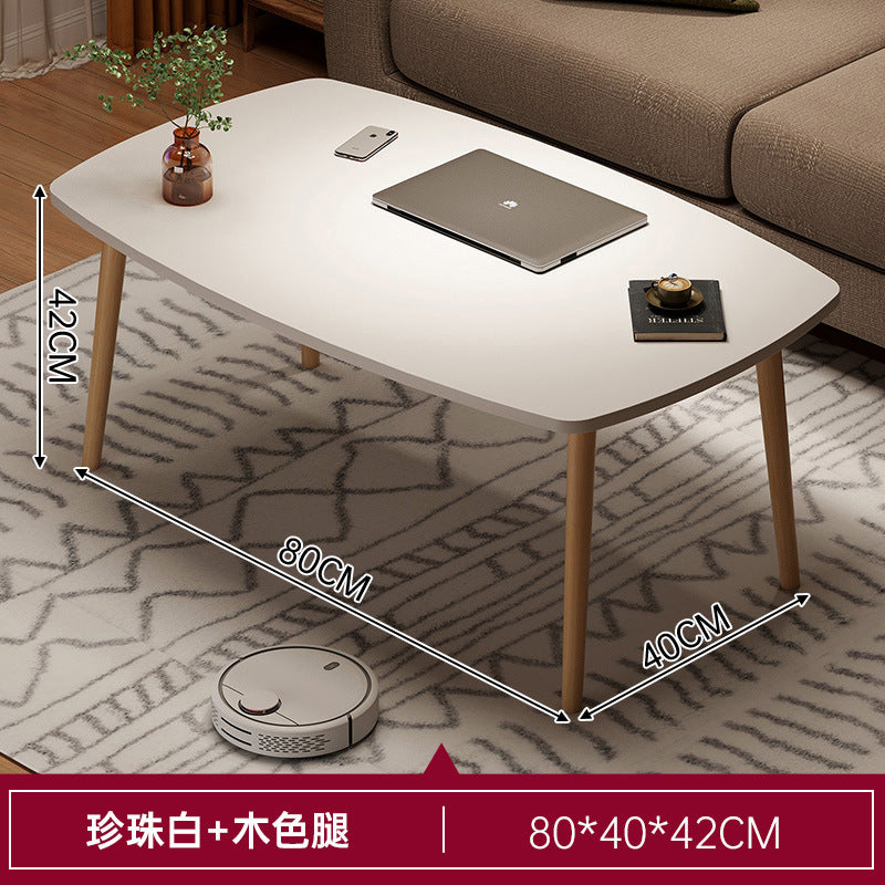 Coffee table, bedroom, low table, bed, lazy table, windowsill, small table