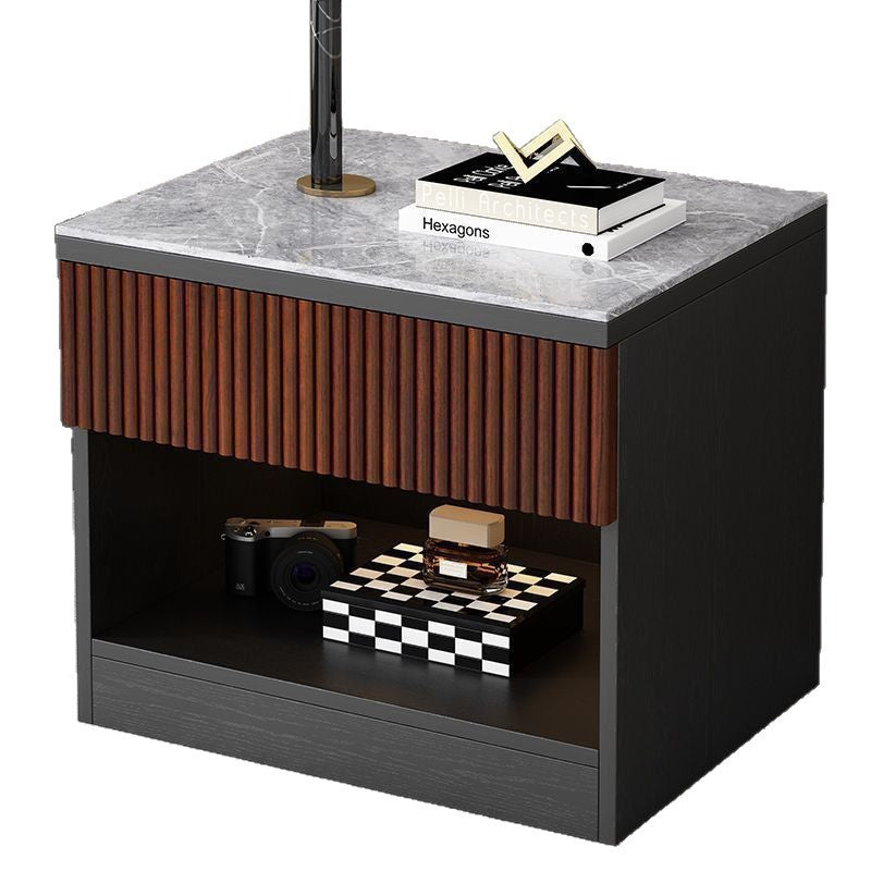 night stand Modern simple rock slab bedside table 20 * 16 * 17 inch