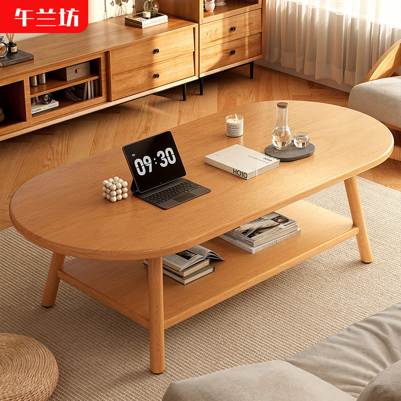 Double coffee table living room home coffee table