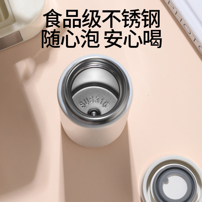 Temperature display Stainless steel thermos cup 316