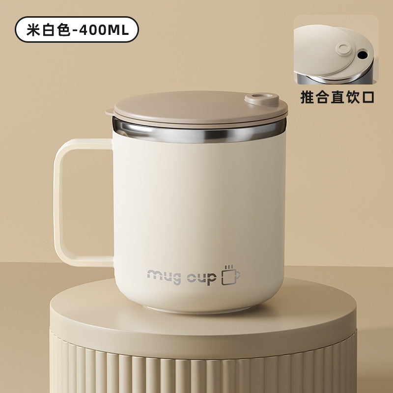 Water cup with lid 304 stainless steel