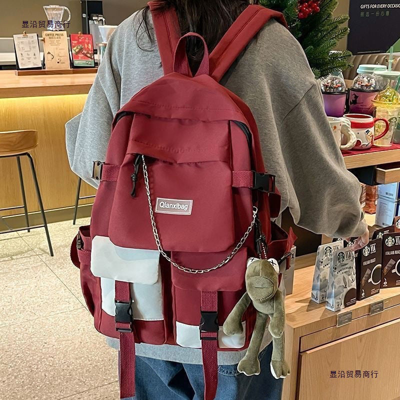 Simple backpack for girls
