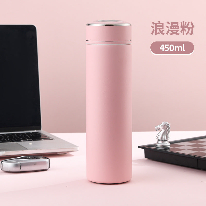 Temperature display Stainless steel thermos cup 316