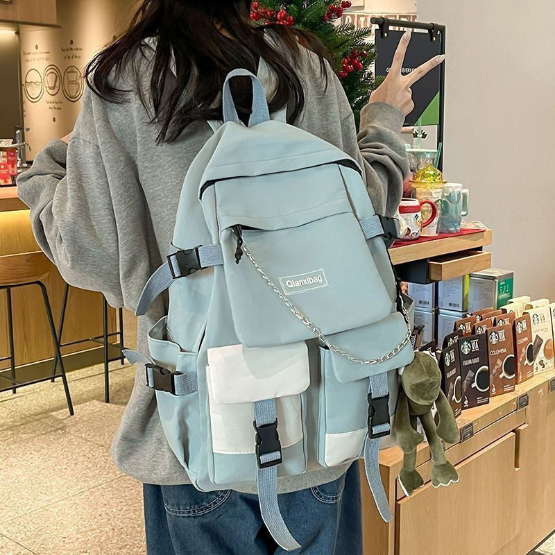 Simple backpack for girls