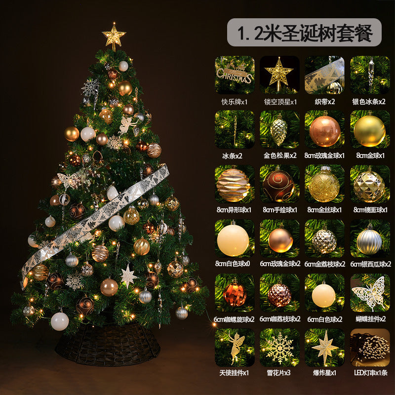 Luxury home Christmas tree