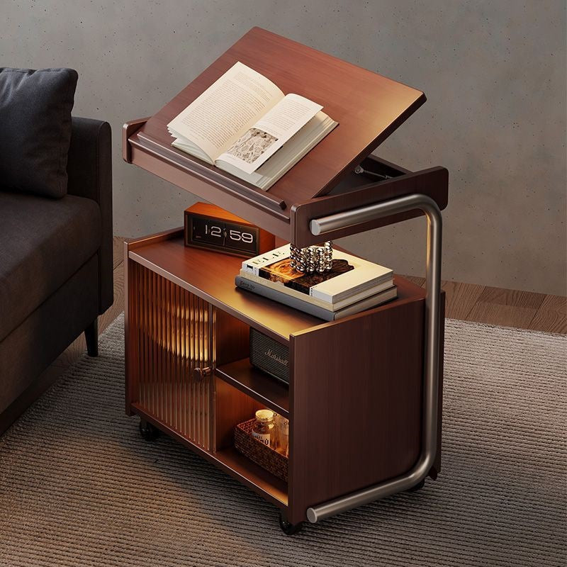night stand Detachable solid wood sliding frame for bedside table