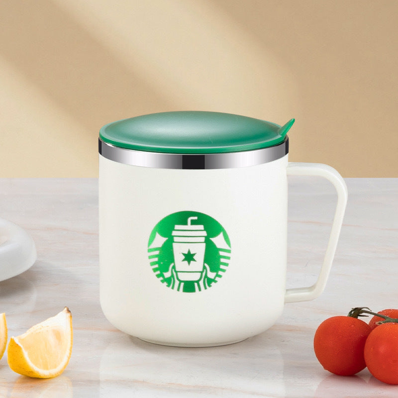 Water cup with lid 304 stainless steel