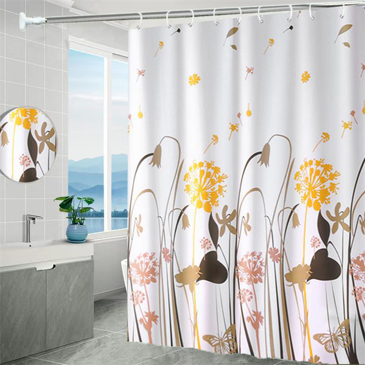 Shower curtain metal buttonhole, send hanging ring