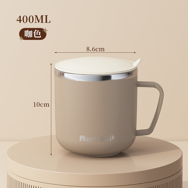 Water cup with lid 304 stainless steel