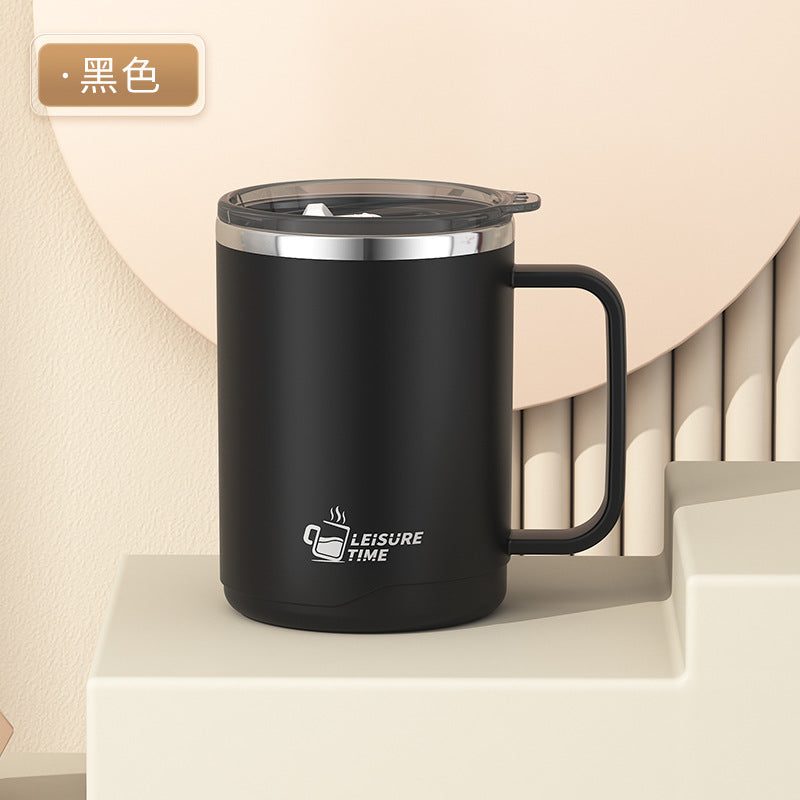 Water cup with lid 304 stainless steel