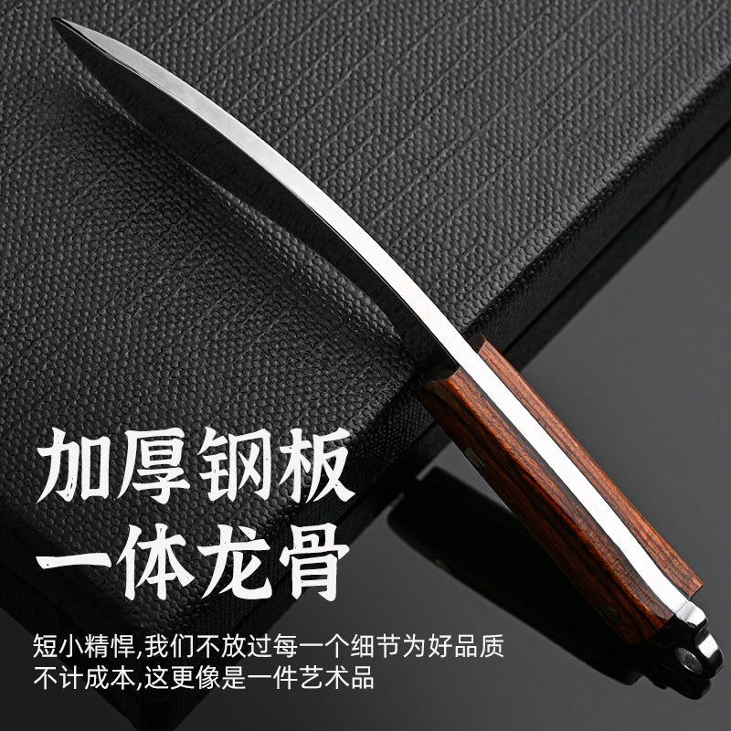 Non-folding mini cutting knife small kitchen knife