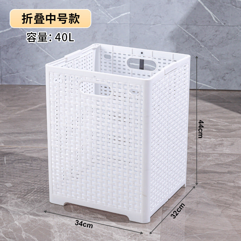 Storage basket Bathroom laundry basket Foldable storage basket