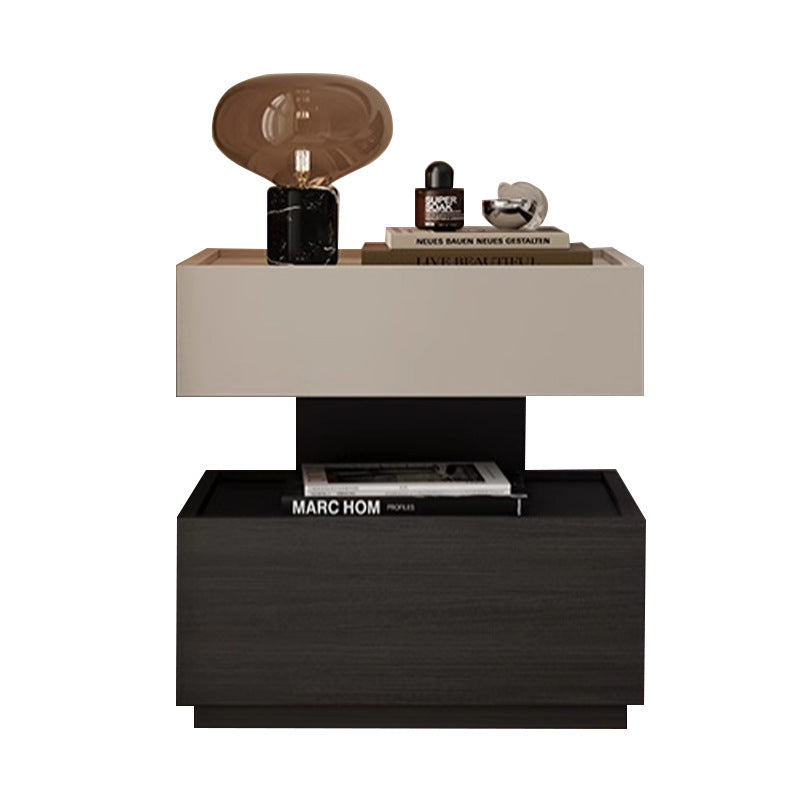 night stand Creative designer walnut solid wood bedside table