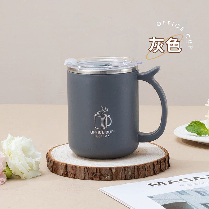 Water cup with lid 304 stainless steel