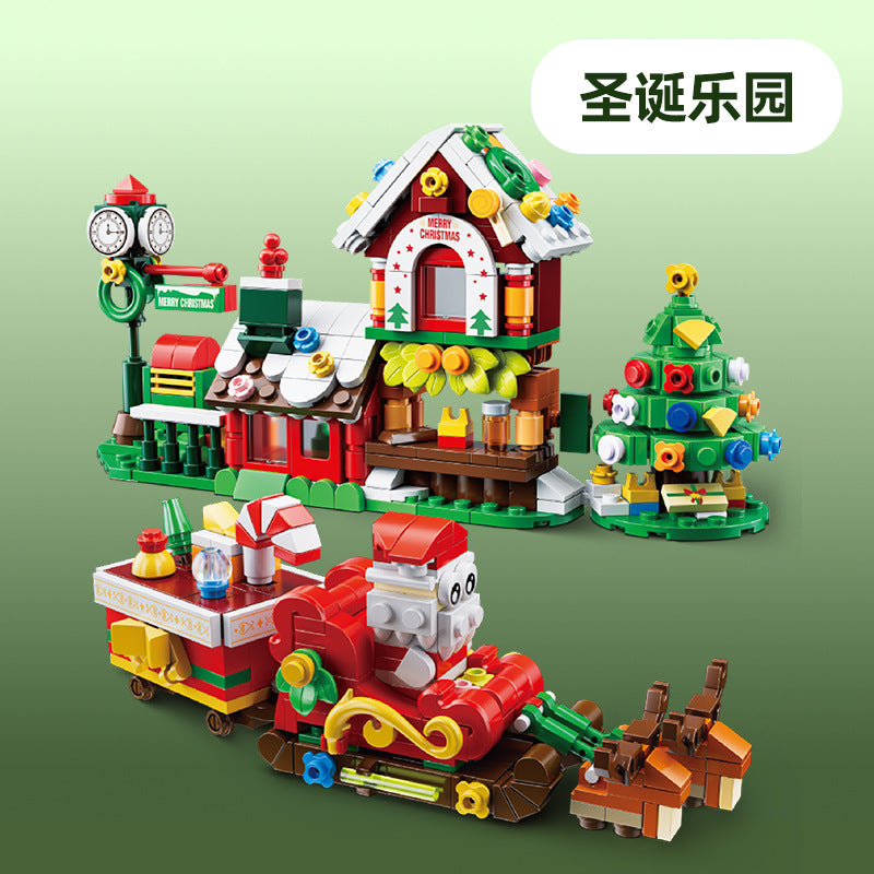 Compatible with big brand building blocks, children's puzzle assembly toys