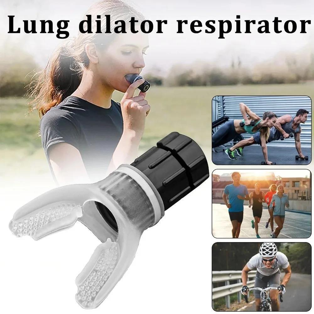 Portable Respiratory Trainer Vital Capacity Abdominal Mouth-biting