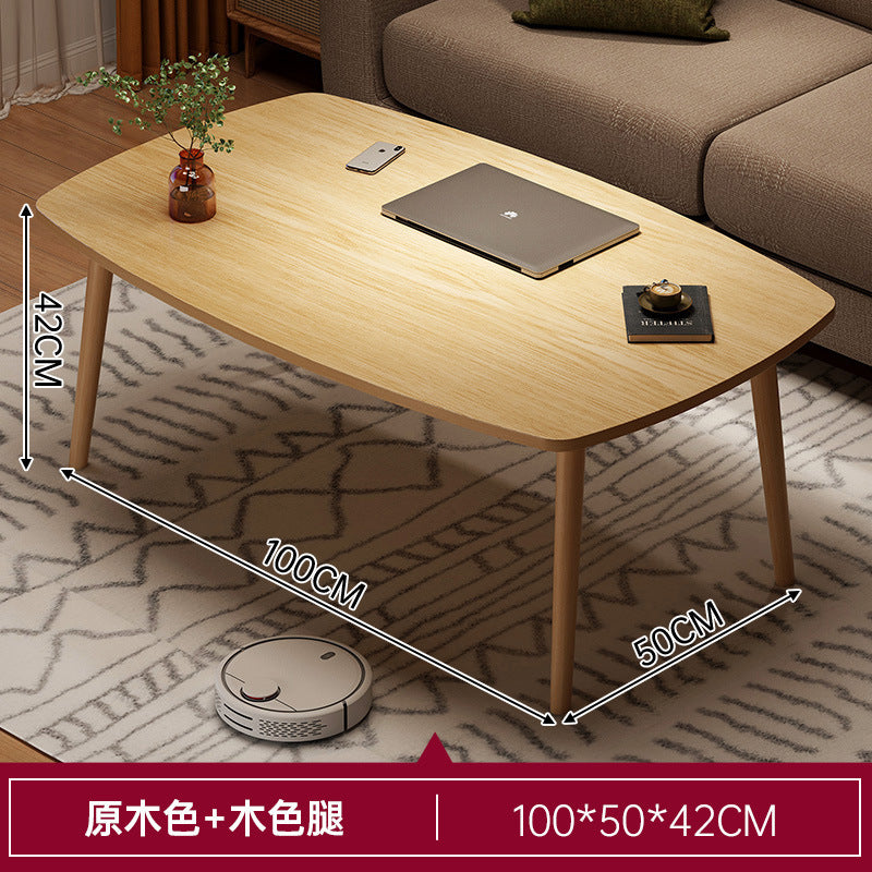 Coffee table, bedroom, low table, bed, lazy table, windowsill, small table