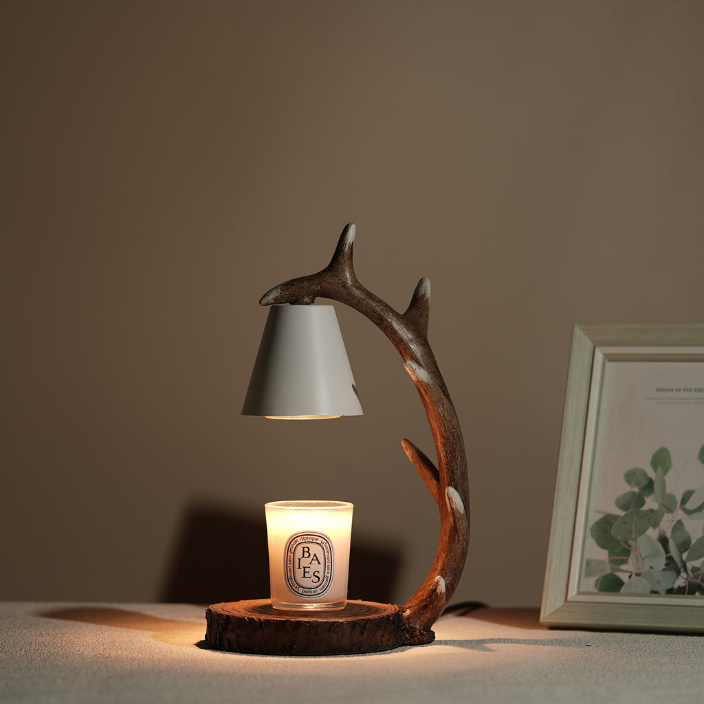 Antlers aromatherapy candle warmer lamp