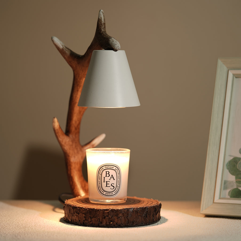 Antlers aromatherapy candle warmer lamp