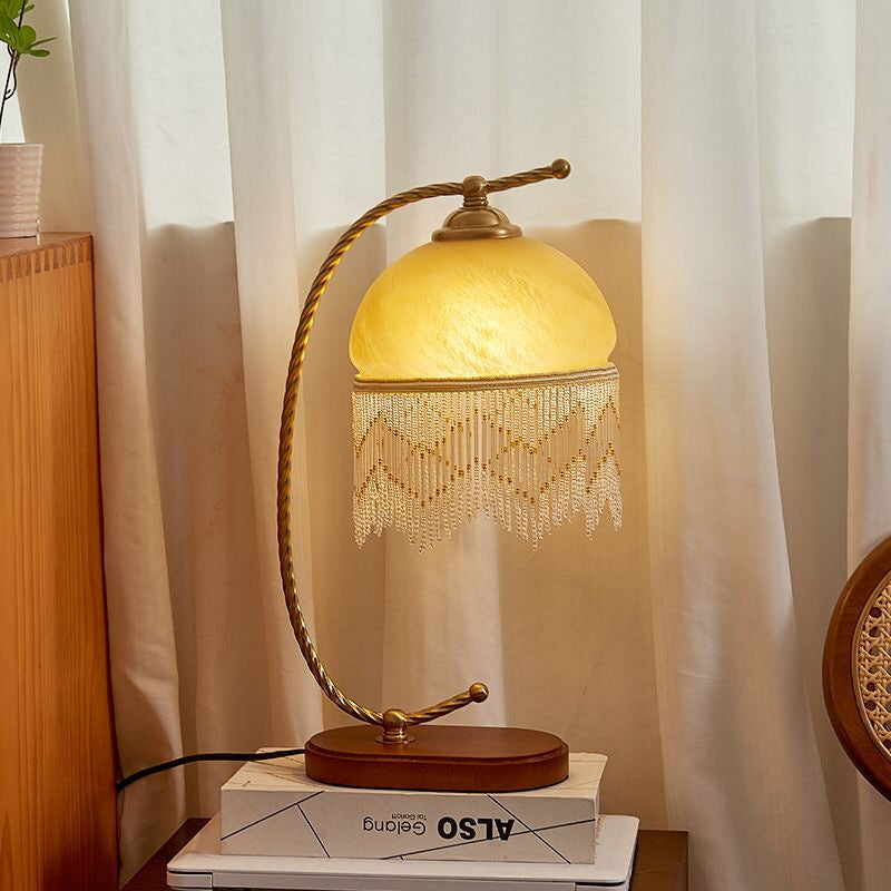 French tassel candle warmer lamp