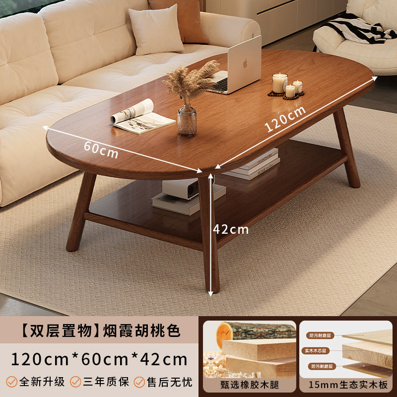 Double coffee table living room home coffee table