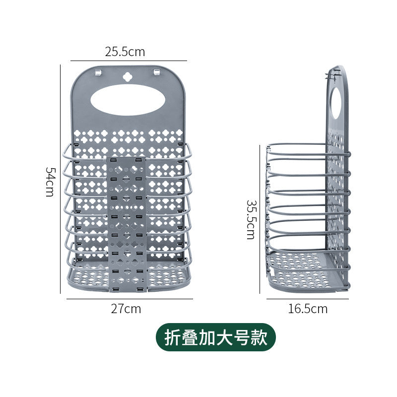 Dirty clothes basket storage basket foldable
