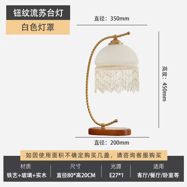 French tassel candle warmer lamp