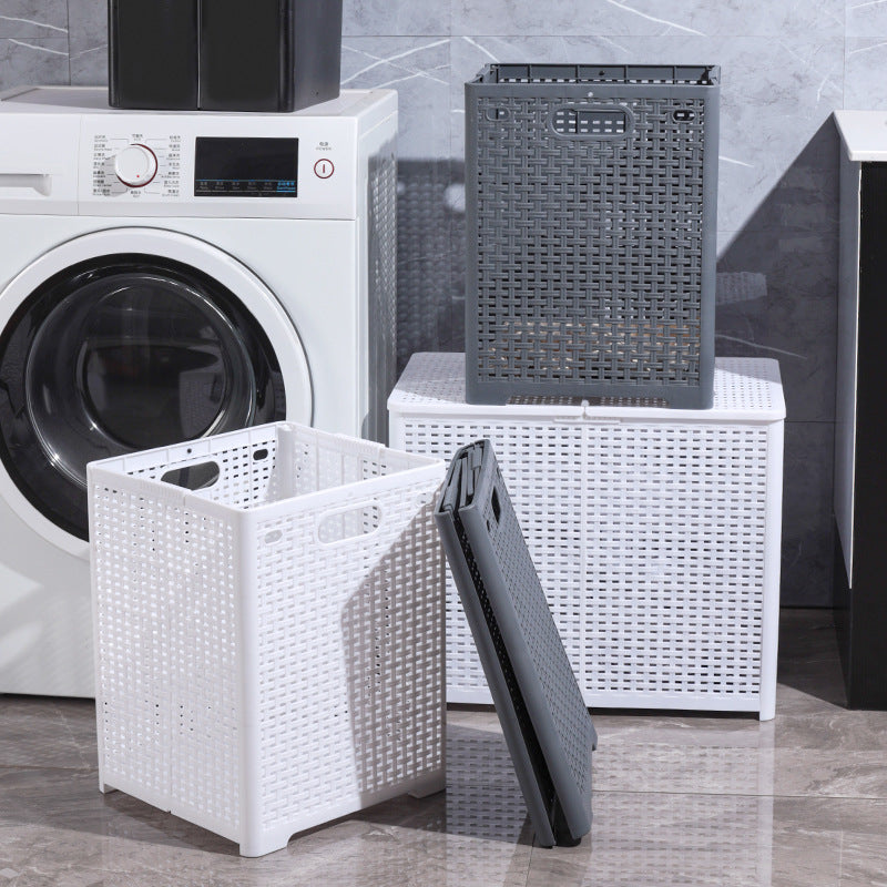 Storage basket Bathroom laundry basket Foldable storage basket