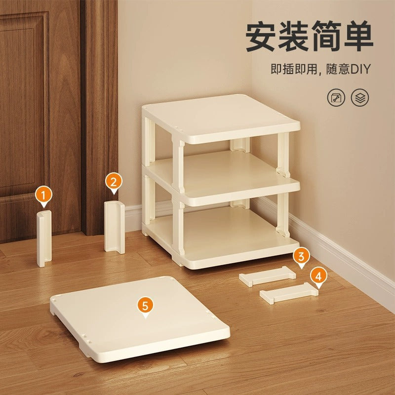 installation-free storage shoe cabinet